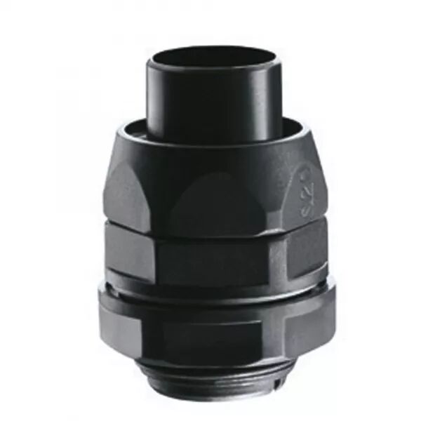 RACCORD TOURNANT DROIT � PAS GAZ - RDG - IP54 - DIAM�TRE GAINE 10MM  RAL9005 - D