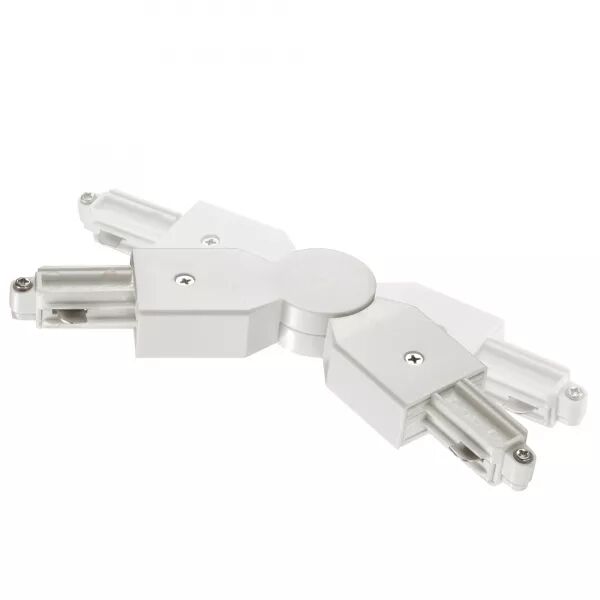 RAIL - LINK CONNECTEUR PIVOT - PLASTIQUE - BLANC