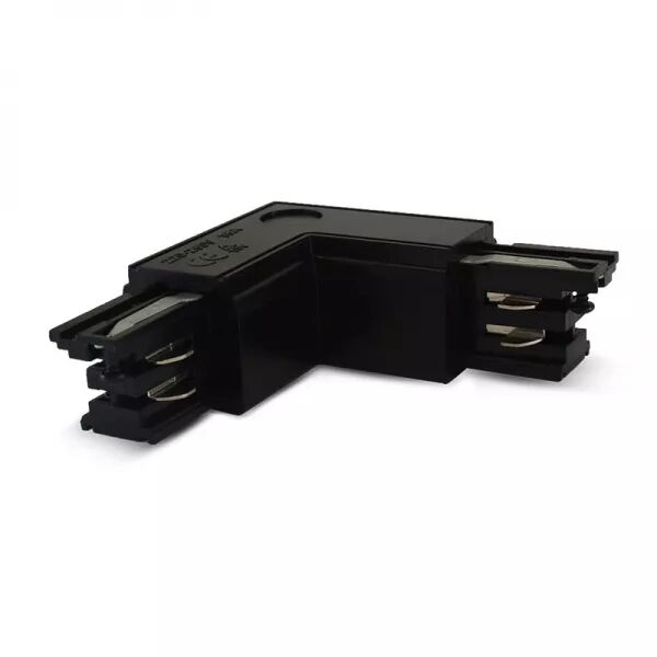 RAIL 3A CONNECT TRIPHASE COUDE L NOIR 230V