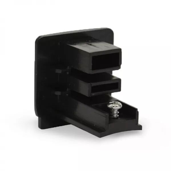 RAIL 3A CONNECT TRIPHASE FIN DOUBLE SENS NOIR GAUCHE/DROITE 230V