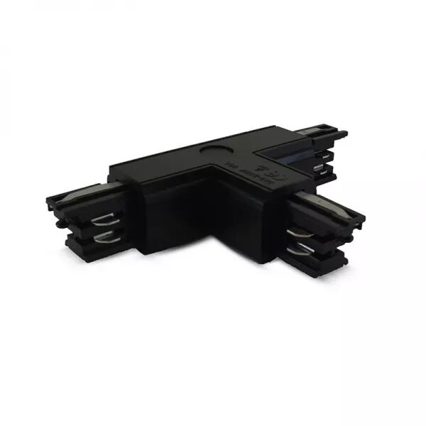 RAIL 3A CONNECT TRIPHASE FORME T NOIR 230V