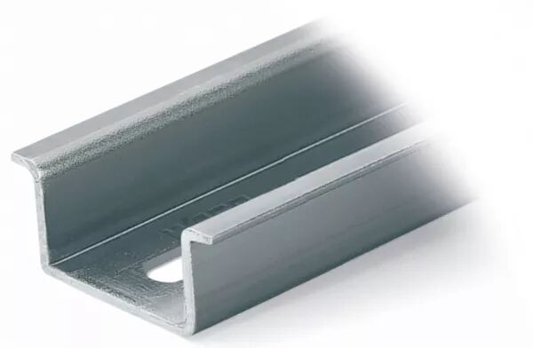 RAIL ACIER 35X15MM PERFRE/LONG 2M.