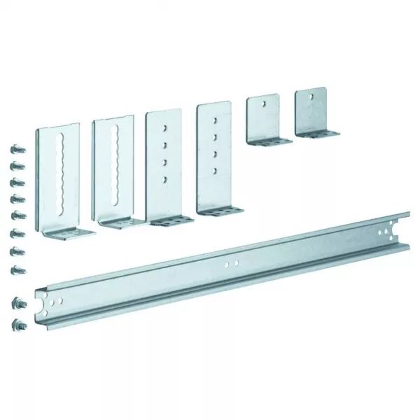 Rail DIN r�glable Univers 2 trav�es pour largeur 500mm (UZ02B3)
