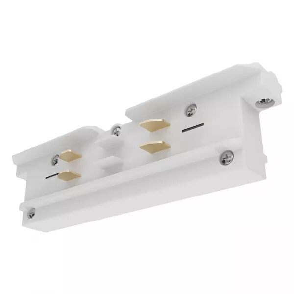 Rail OneTrack 3Phases Conn. Droit Blanc (9200717)