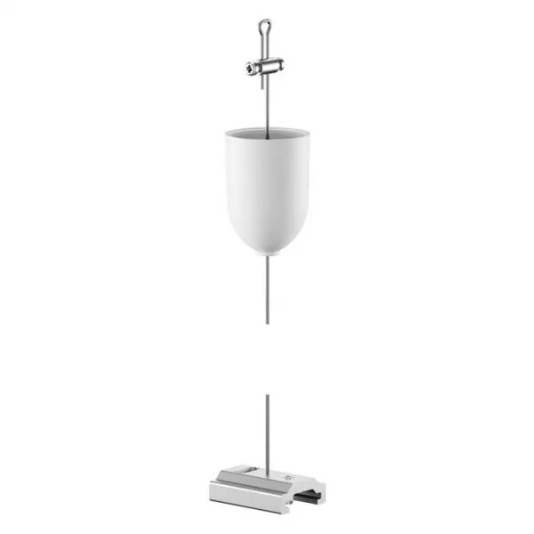 Rail OneTrack Kit5 de Suspension 1,5m Rosace Blanc (9200843)