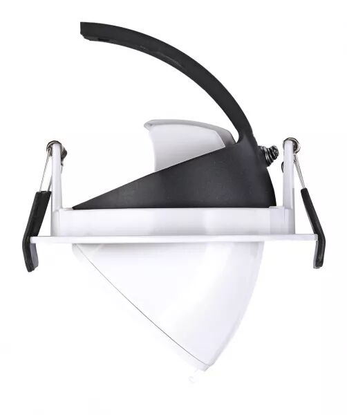 RANDY 1 - DOWNLIGHT ROND, ORIENTABLE, BLANC, 50�, LED INT�G 10,4W 3000K 1200LM