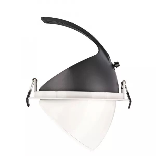 RANDY 3 - DOWNLIGHT ROND, ORIENTABLE, BLANC, 70�, LED INT�G 26,6W 3000K 3400LM
