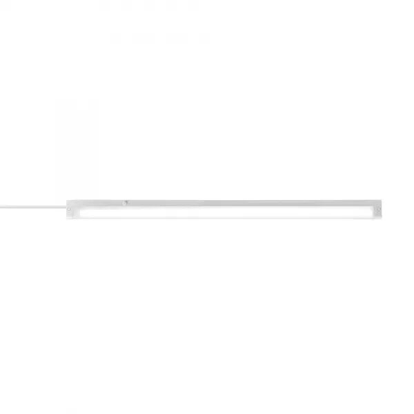 R�GLETTE - PRESTON 55 - MATI�RE PLASTIQUE - BLANC - LED MODULE INCL.