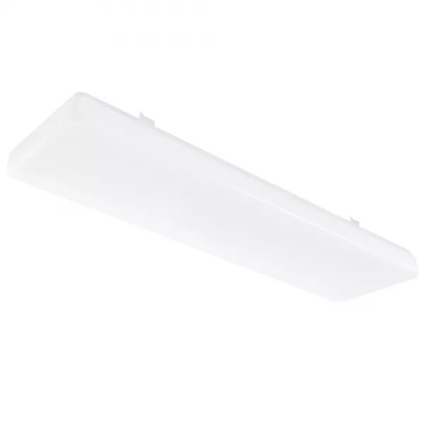 R�GLETTE - TRENTON 60 -  PLASTIQUE - BLANC - LED MODULE INCL.
