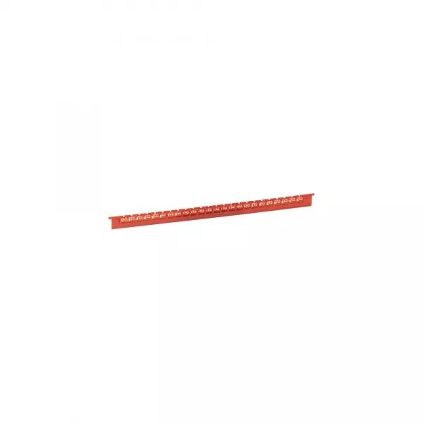 R�GLETTE 24 REP�RES M�MOCAB LARG.2,3MM + CHIFFRE 2 SELON COULEUR INTERNATIONAL