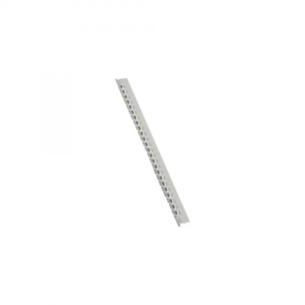 R�GLETTE 24 REP�RES M�MOCAB LARG.2,3MM + CHIFFRE 9 SELON COULEUR INTERNATIONAL