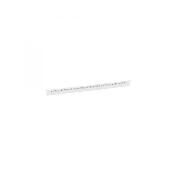 R�GLETTE 24 REP�RES M�MOCAB LARGEUR 2,3MM + LETTRE MAJUSCULE G NOIR/FOND BLANC