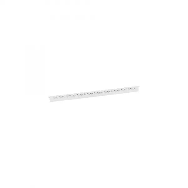 R�GLETTE 24 REP�RES M�MOCAB LARGEUR 2,3MM + LETTRE MAJUSCULE V NOIR/FOND BLANC
