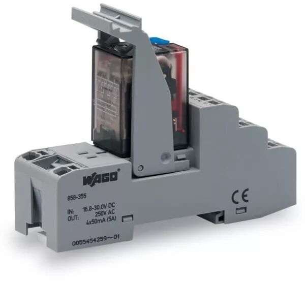 REL-BAUST. 16,8-30,0VDC 4XUM AU