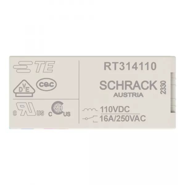 RELAIS 110 VDC 1U RT