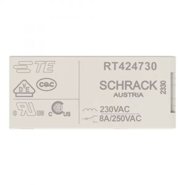 RELAIS 230VAC 2U RT