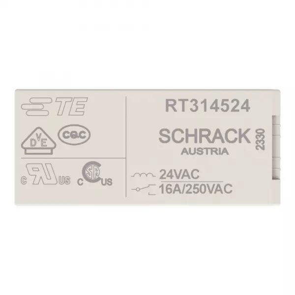RELAIS 24 VAC 1U RT