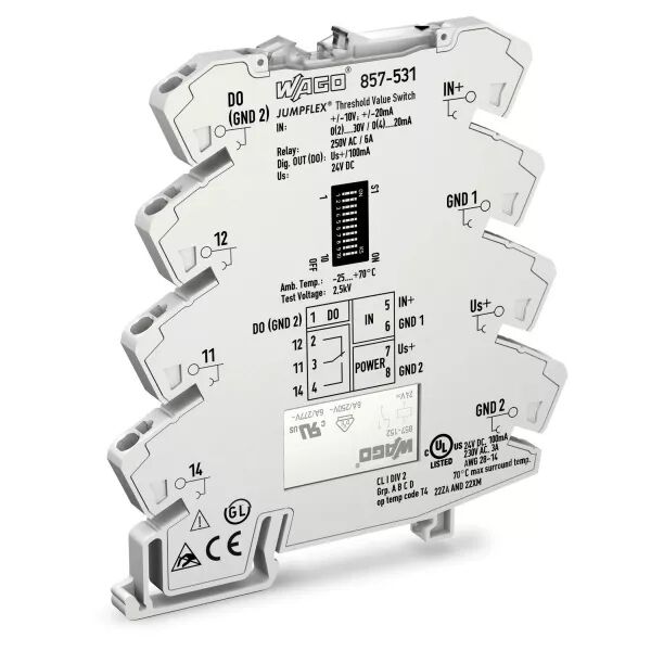 Relais � seuil analogique courant/tension857-531
