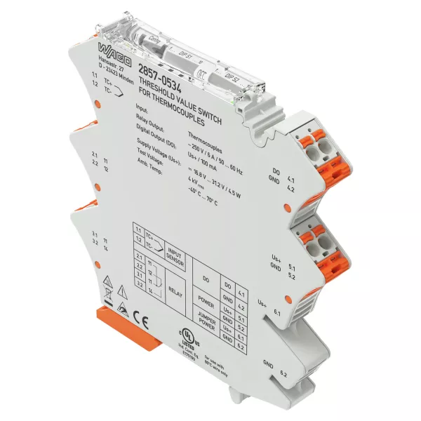 Relais � seuils pour sonde thermocouple (2857-534)