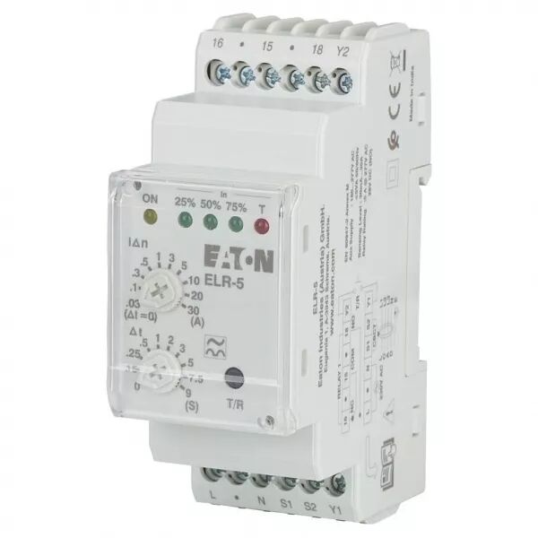 Relais diff�rentiel 0, 03-5 A 2 modules, montage rail modulaire (193759)