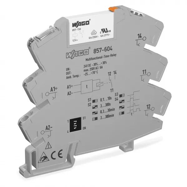 RELAIS TEMP. 4 FONC. 0.1S - 300MIN857-604