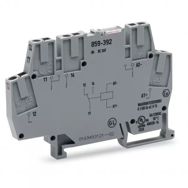 RELAISKL.36VDC -30/+25% 1U 3A AU859-386