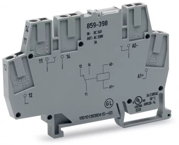 RELAISKL.48VDC +/-40% 1U 3A