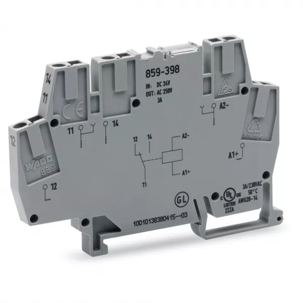 RELAISKL.48VDC +/-40% 1U 3A859-397