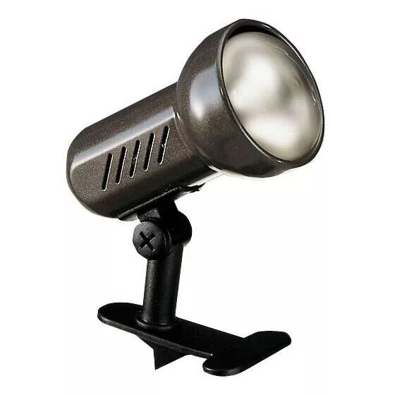 REMORA - Spot � pince E27 100W max, orientable, graphite, Lpe non incl. (0692)