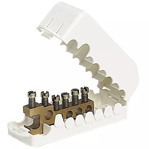 R�partiteur de terre 5 d�rivations pour colonne (Q100)