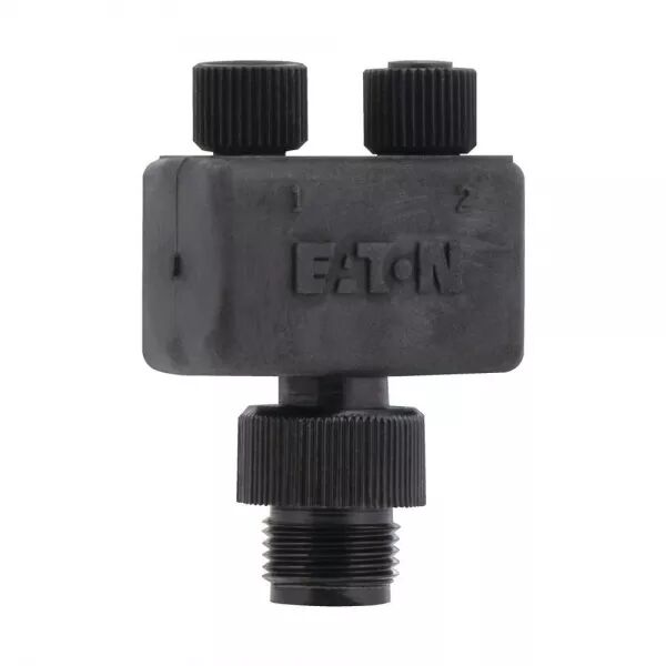 R�PARTITEUR SWD IP67, 4P M12-M SUR 2X 4P M8-F,BROCHE 2