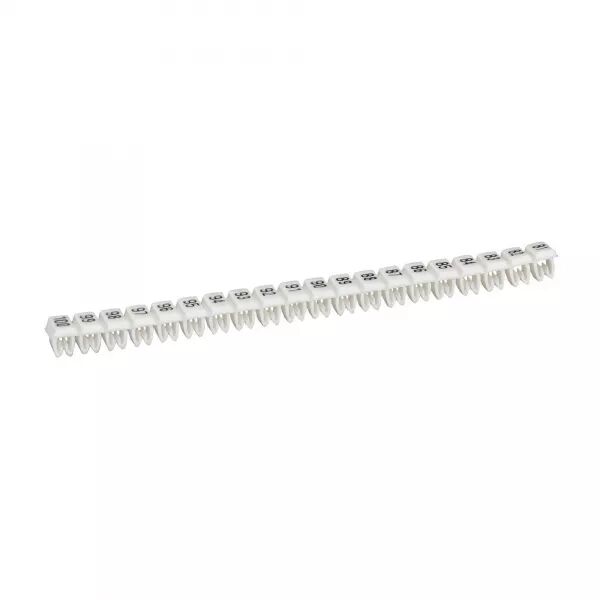 REP�RE CAB 3 POUR FILERIE 1,5 � 2,5MM� - NOIR/FOND BLANC - NOMBRES 41 � 60