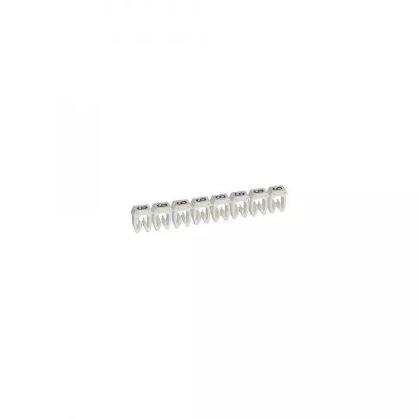 REP�RE CAB 3 POUR FILERIE 1,5MM� � 2,5MM� AVEC CHIFFRE 9 BLANC