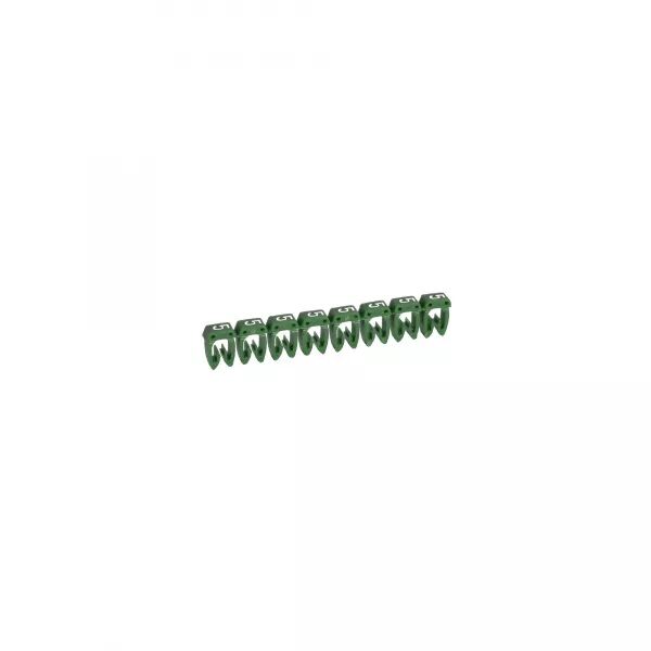 REP�RE CAB 3 POUR FILERIE 4MM� � 6MM� AVEC CHIFFRE 5VERT