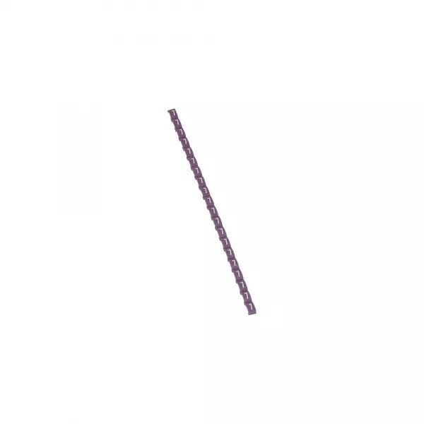 REP�RE DUPLIX CONFORME CODE COULEUR INTERNATIONAL - CHIFFRE 7 SUR FOND VIOLET