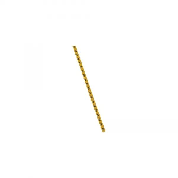 REP�RE DUPLIX LETTRE MAJUSCULE B NOIRE SUR FOND JAUNE