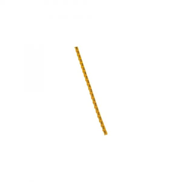 REP�RE DUPLIX LETTRE MAJUSCULE Z NOIRE SUR FOND JAUNE