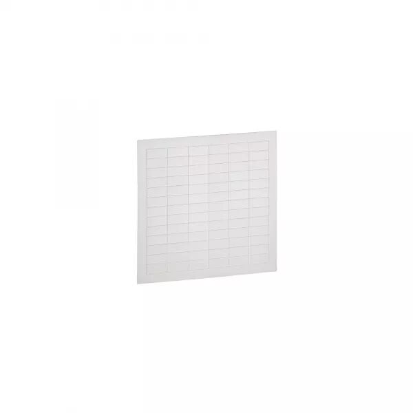 REP�RE VIERGE RIGIDE ADH�SIF 17,5X6,5MM POUR IMPRIMANTE LOGICAB2