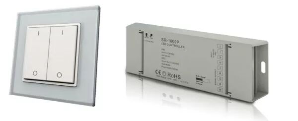 RF T�L�COMMANDE MURAL RF MONO-COLOR 2 CANAUX