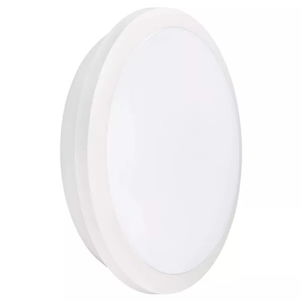 RHEA CCT - Hublot IP65 IK10, blanc, LED int�g. 21W 2200lm 3000K-4000K (50908)