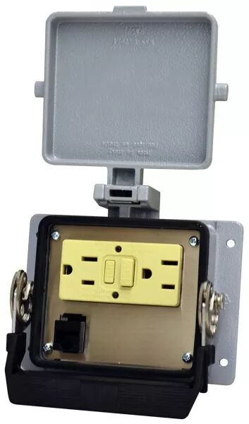 RJ45, 120VAC GFI  NEMA 4X