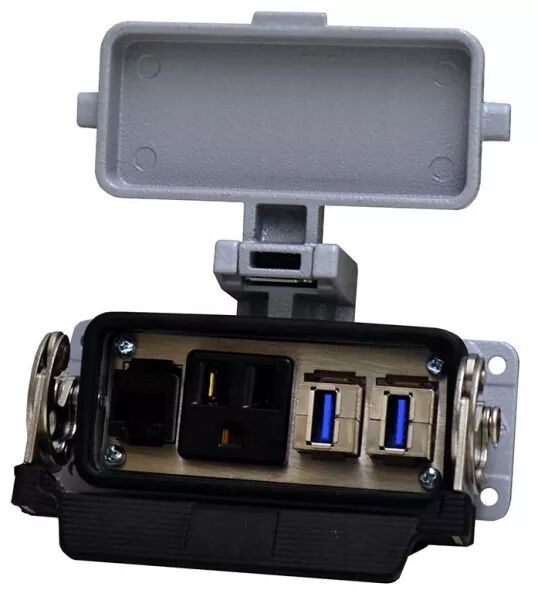 RJ45, 2 USB WITH 2 10 CABLES, SIMPL