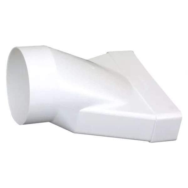 Rmd 55x220x125 - raccord mixte droit section 55x220 en diam�tre 125 (460012)