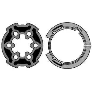 Roue couronne ls 40 pour tube soliso diam�tre 44,5 (9013973)