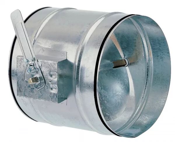 RR 160 P - REGISTRE DE REGLAGE PERFORE A COMMANDE MANUELLE DIAMETRE 160