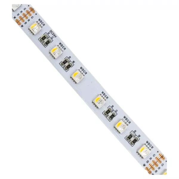 Ruban 24V 17W/m 530lm/m RGBW IP65 (17RWRGWBIP24V)
