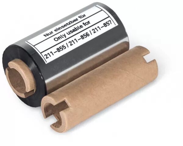 RUBAN ENCREUR TRANSFERT THERMIQUE POUR �TIQUETTE AUTO-PROT�G�E, NOIR, 57MM X 74M