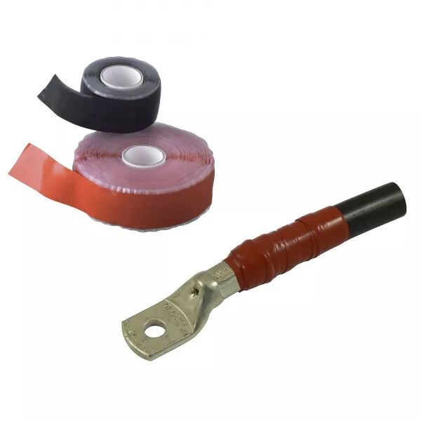 RUBAN ISOLANT SILICONE AUTO-AMALGAMANT, 25,4 MM X 3 M, NOIR.
