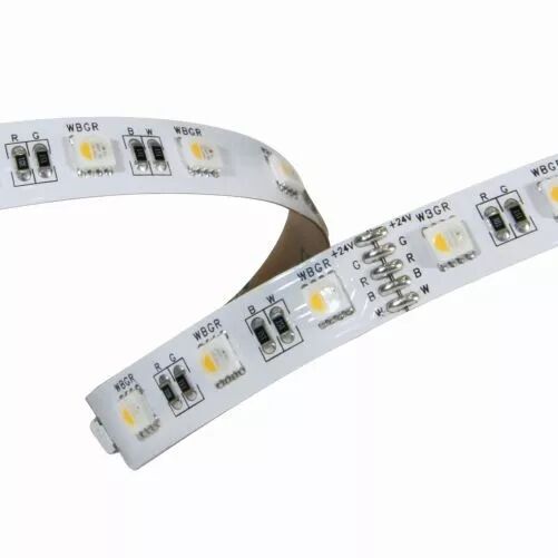 RUBAN LED 60LED/M 5050 24V IP20 RGB+W 2700K 5M