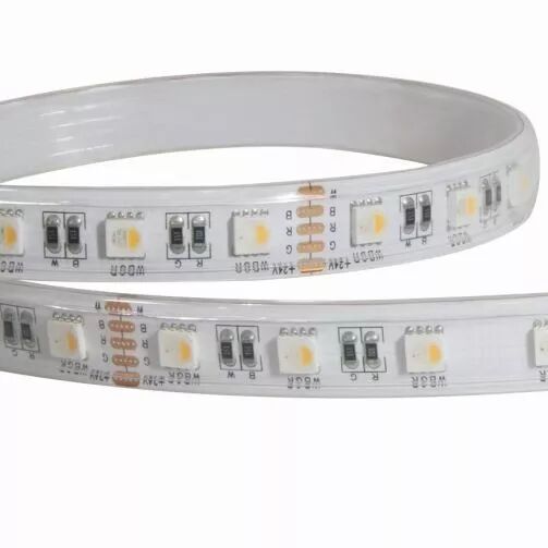 RUBAN LED 60LED/M 5050 24V IP67 RGB+W 3000K 5M